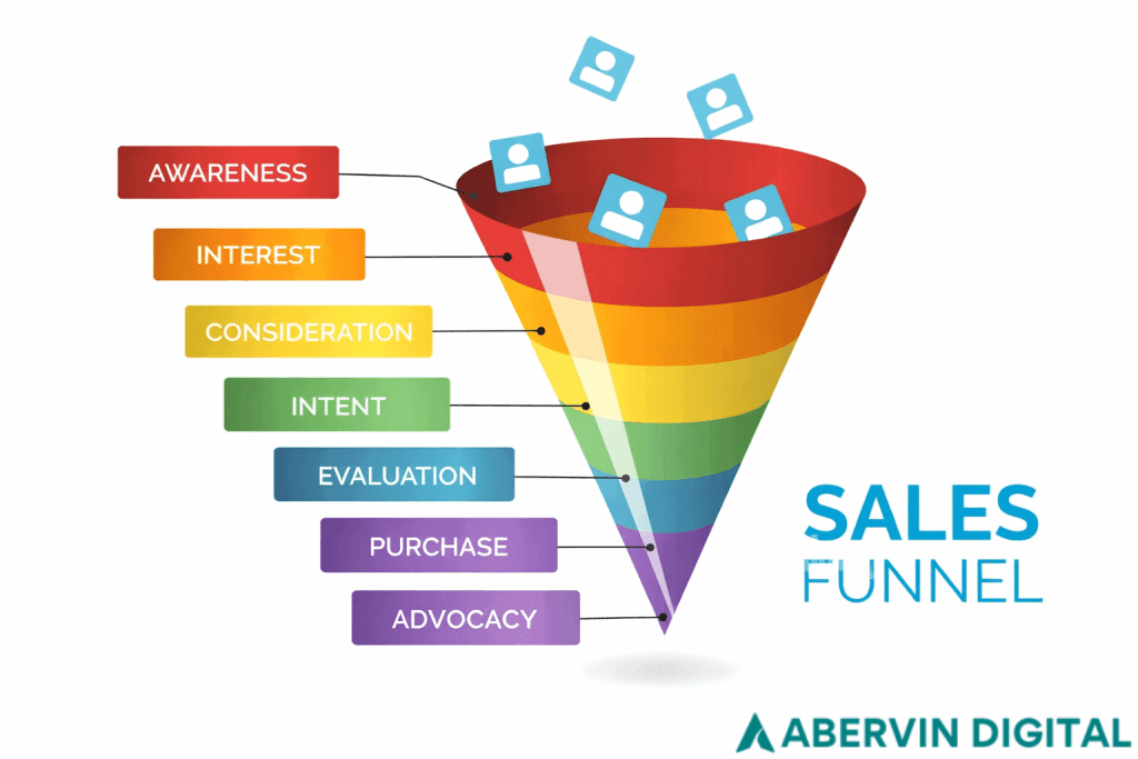 The 7 Stages of Sales Funnel
